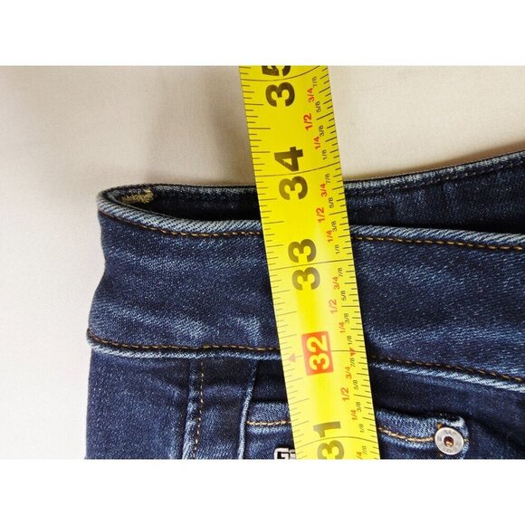 G Star Raw Size 27X26 Womens ARC 3D Skinny Blue Denim 5 Pocket Logo Tag Jeans - Picture 13 of 14